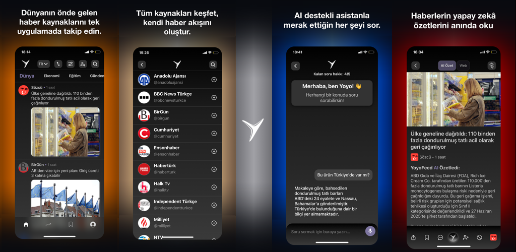 YoyoFeed Uygulaması