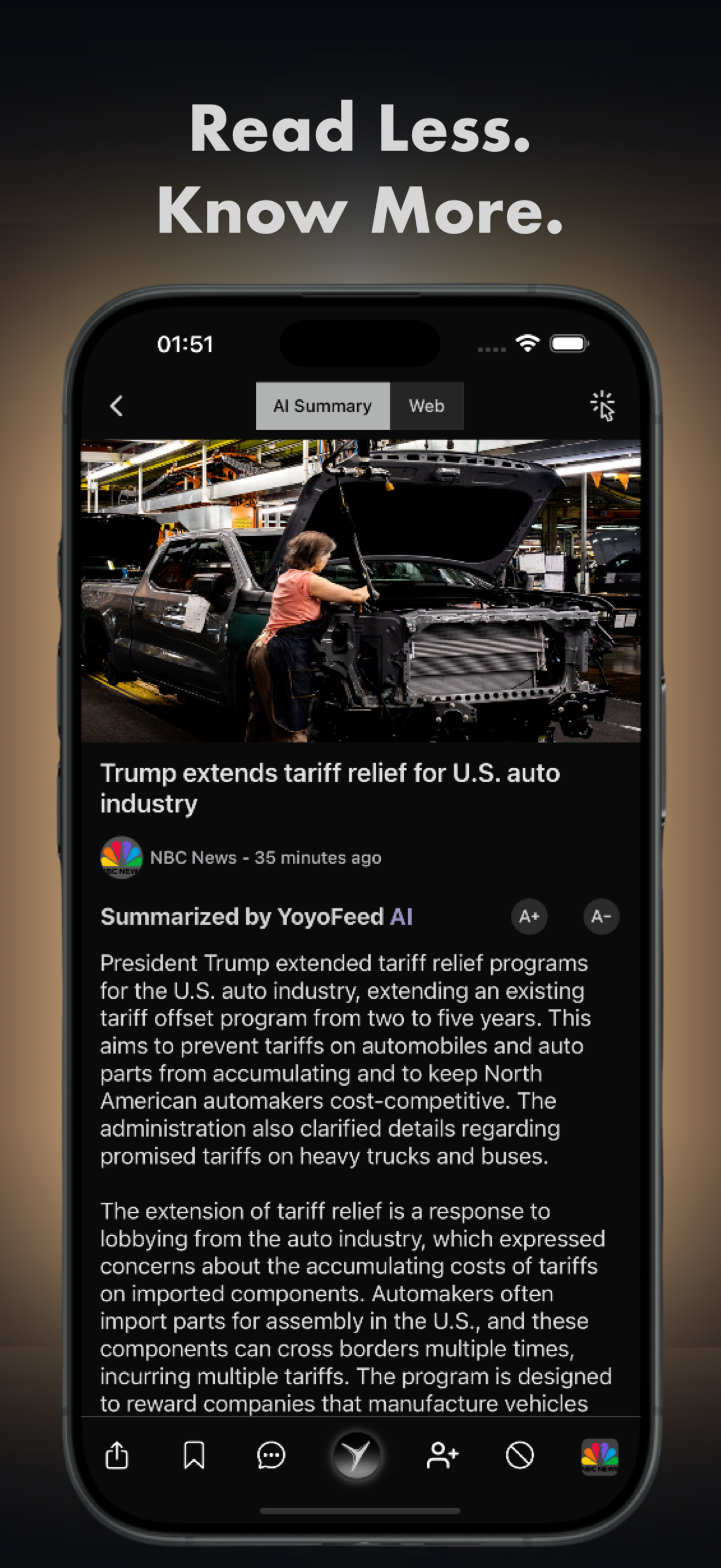 🧠 Quick News Summaries by AI