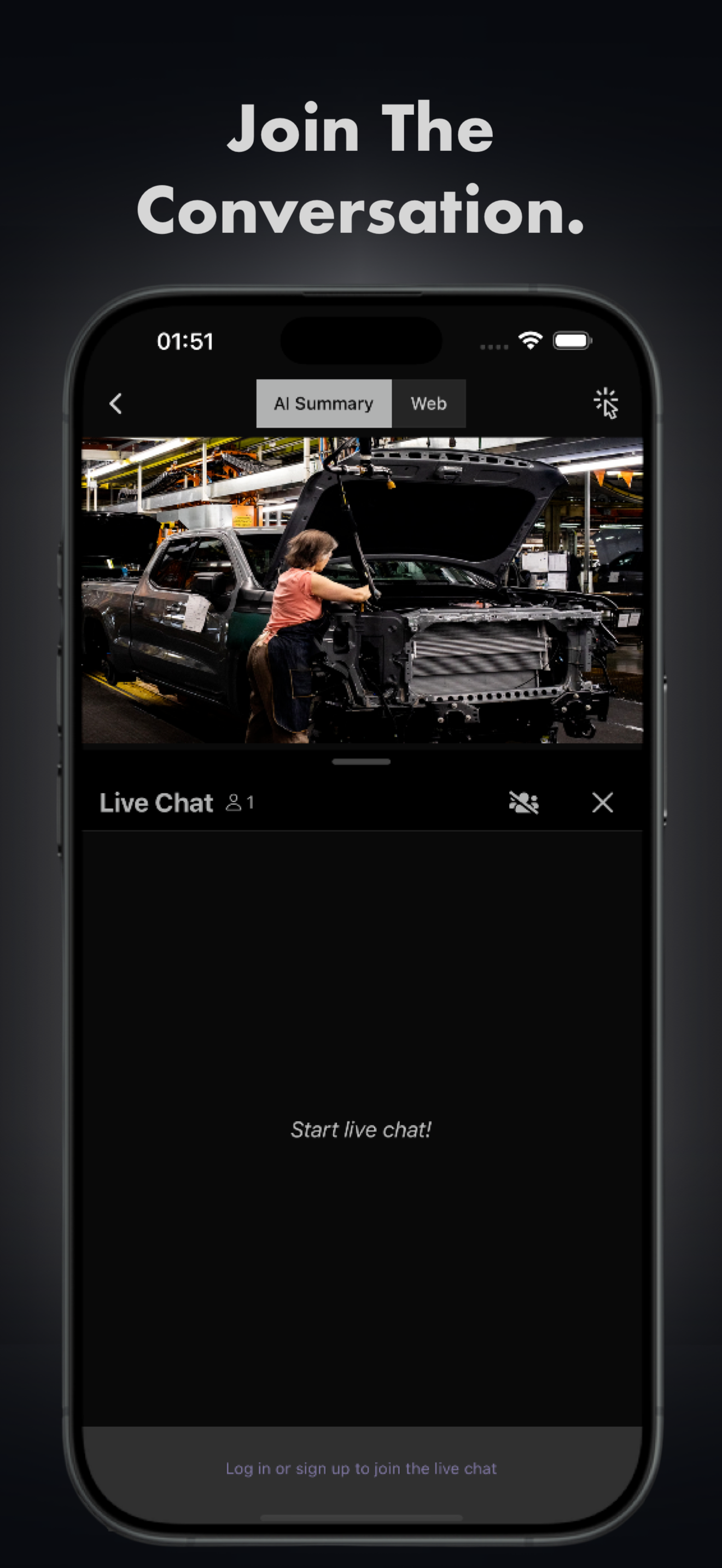 🗣️ Join the Live News Chat