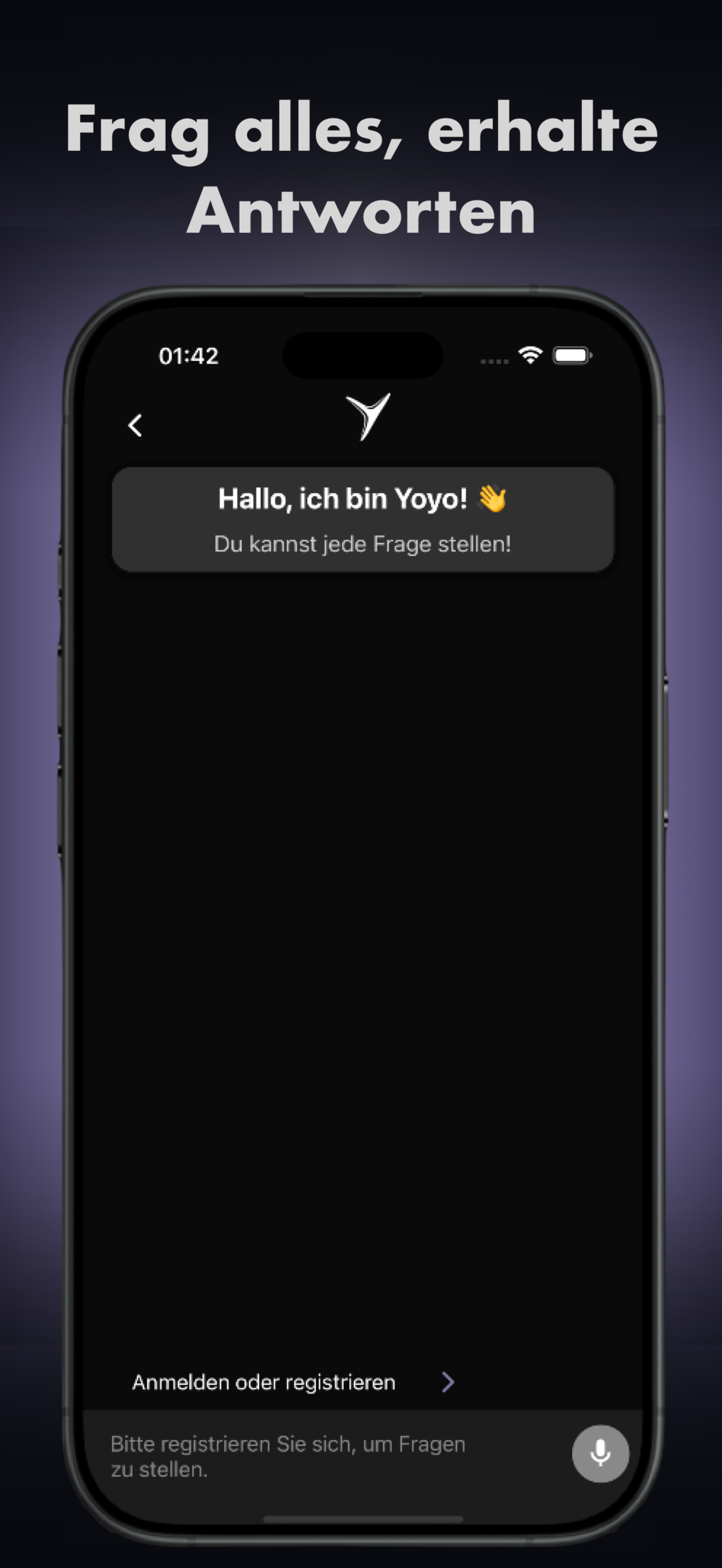 💬 Fragen Sie den integrierten KI-Assistenten