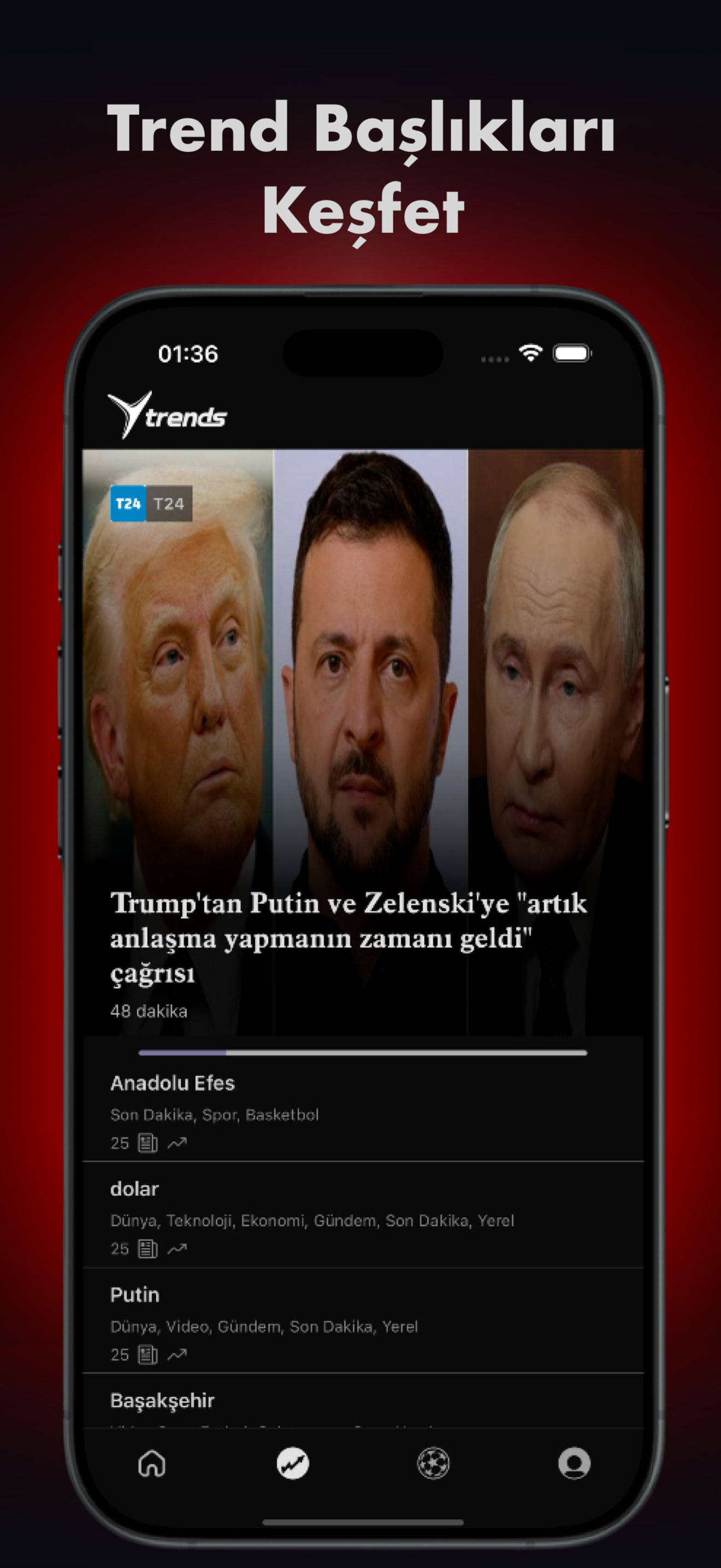 🔥 Gündemin Trend Başlıklarını Takip Edin