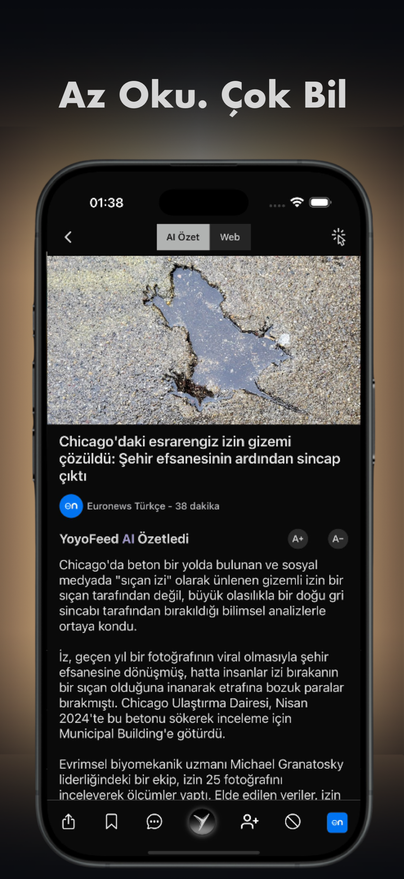 🧠 Yapay Zeka ile Hızlı Haber Özeti